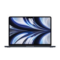 Apple/苹果AI笔记本/2024 MacBook Air 13.6英寸 M2 (8+8核) 16G 256G午夜色电脑 MC7X4CH/A