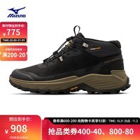 美津浓（MIZUNO）中帮徒步防泼水防滑运动户外鞋GM CROSSWILD II MID 01/黑色 39