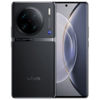 vivo X90 Pro+ 蔡司一英寸T*主摄 自研芯片V2 第二代骁龙8移动平台 5G 拍照 手机 原黑 12GB+256GB【活动版】