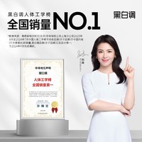 黑白调P2 Pro+人体工学椅电脑椅办公人工力学座椅宿舍学习电竞椅子可躺