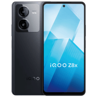 iQOO Z8x 新品上市 6000mAh长续航 高通第一代骁龙 6 零感蓝光原彩屏 手机 8GB+256GB  曜夜黑 官方标配