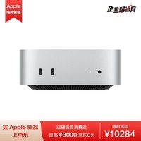 Apple AI电脑 2024Mac mini迷你主机 M4 Pro银色(12+16核)24G 512G台式电脑主机 MCX44CH/A【企业专享】