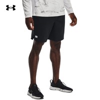 安德玛(Under Armour)春夏男子二合一透气运动短裤1370030 黑色001 L