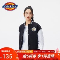 dickiesDickies 夹克时尚百搭棒球服 运动休闲夹克10804 黑色 L