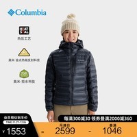 Columbia哥伦比亚户外24秋冬新女无缝热压金点拒水700蓬鹅绒羽绒服WR4205 010修身版型 S(155/80A)