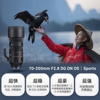 适马（SIGMA）70-200mm F2.8 DG DN OS | Sports 全画幅微单 恒定大光圈变焦镜头70200（L卡口）