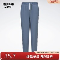 Reebok锐步官方女子PANTS经典滚条收口运动休闲抽绳款舒适卫裤 GA7389 L