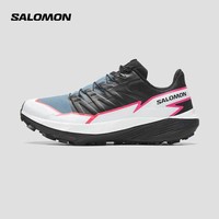 萨洛蒙（Salomon）女款 户外运动轻量透气稳定抓地包裹防护越野跑鞋 THUNDERCROSS 黑色 473823 4.5 (37 1/3)