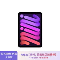 Apple/苹果【教育优惠】iPad mini (A17 Pro) 8.3英寸 2024年新款平板电脑(256G WLAN版/MXNE3CH/A)紫色