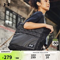 安德玛（UNDERARMOUR）男女训练运动健身托特包1378419 黑色001 均码