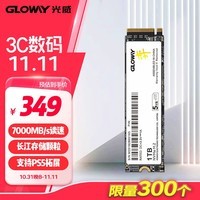 光威（Gloway）1TB SSD固态硬盘 M.2接口(NVMe协议) PCIe 4.0x4 长江存储颗粒 弈二代系列 黑神话装机升级