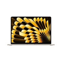 Apple/苹果AI笔记本/2024  MacBook Air 13.6英寸 M3 (8+8核) 16G 256G星光色电脑 MC8J4CH/A