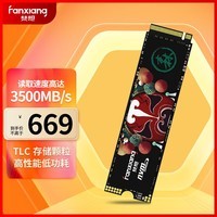 梵想（FANXIANG）2TB SSD固态硬盘 M.2接口NVMe协议 精选TLC颗粒 一体机台式机笔记本电脑AI PC存储配件 S500PRO