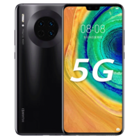 华为mate30 华为麒麟990芯片 新品上市5G手机 亮黑色 8GB+128GB（5G全网通）