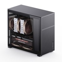 乔思伯（JONSBO）松果D41 MESH版黑色 ATX机箱（双360冷排/ATX电源/Type-c Gen2 10Gbps+/垂直风道/长显卡）