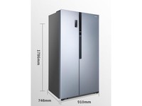 容声（Ronshen）容声646升双开门对开门电冰箱家用无霜双变频大容量纤薄嵌入冰箱