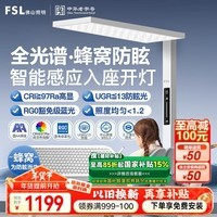 FSL佛山照明大路灯护眼灯落地台灯家用全光谱立式学习灯书雁pro100W