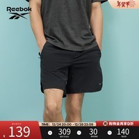 Reebok锐步官方男子SHORT梭织运动休闲短裤23RCS605M 23RCS605M001 A/M