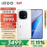 iQOO 13 12GB+256GB 传奇版 骁龙8至尊版 自研电竞芯片Q2 长续航快充 5G电竞手机 政府补贴