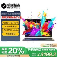 机械革命无界15Pro( R7-8745HS 16G 1T 90Wh大电池 120Hz 2.5K 高色域)轻薄本办公商务本游戏本笔记本电脑