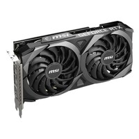 微星（MSI）万图师 GeForce RTX 3060 VENTUS 2X 12G OC 超频版 双风扇 电竞游戏设计专业电脑显卡