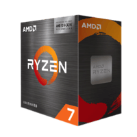 AMD 锐龙五代 盒装处理器7nmCPU AM4接口 R7 5700X3D（散片）