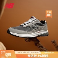 NEW BALANCE NB 官方运动鞋男鞋休闲舒适透气灰色低帮Walking 880系列 灰色MW880CF3 宽鞋楦2E 44 （脚长28cm)