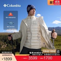 Columbia蒋奇明同款哥伦比亚新品男银点三合一700蓬鹅绒防水冲锋衣XE3821 278 L(180/100A)