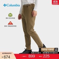 Columbia哥伦比亚户外24秋冬新品男子银点拒水保暖休闲长裤XE9996 239 S (170/70A)