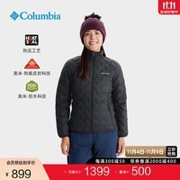 Columbia哥伦比亚户外24秋冬新女无缝热压拒水银点鸭绒650蓬羽绒服WR5173 010修身版型 L(165/88A)