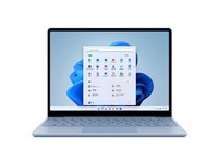 微软Surface Laptop Go 2 笔记本电脑 i5 8G+256G冰晶蓝 12.4英寸触屏 学生本 办公笔记本