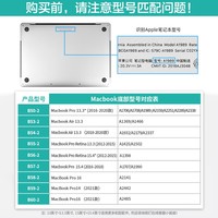 毕亚兹【2片装】2021款苹果MacBook Pro16 16.2英寸笔记本电脑屏幕膜 屏幕高清保护膜易贴防刮A2485 B60-2