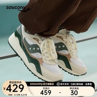 Saucony【吴念真推荐】索康尼SHADOW6000复古运动休闲鞋情侣款夏季运动鞋 白绿5【吴念真推荐】 43