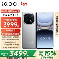 iQOO 13 12GB+256GB 纳多灰 骁龙8至尊版 自研电竞芯片Q2 长续航快充 5G电竞手机 政府补贴