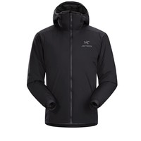 始祖鸟（ARC’TERYX）Atom LT 户外男子轻量保暖外套 连帽开衫棉服上衣黑色M