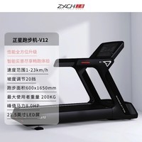 正星高端商用健身房跑步机爬坡护膝多功能智能高清触摸大屏V12/V12T V12黑色