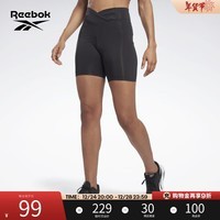 Reebok锐步官方女SHORT经典运动健身训练休闲短裤 HT4921 A/XS