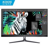 KOIOS K2722UH 27英寸4K HDR600 IPS 窄边框 设计家用 专业电脑显示器 黑色