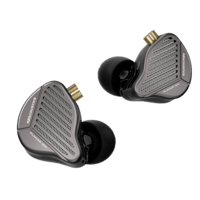 KZ PR1平板振膜入耳式有线耳机type-c发烧耳机耳塞吃鸡耳麦HIFI直播监听线控带麦 均衡版 标准