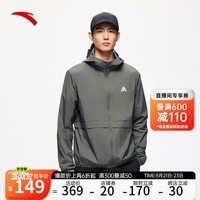 安踏软壳防泼水外套 | 大地之壳轻壳男女轻量防风户外垂钓薄外套 泥绿色-5 3XL/男190