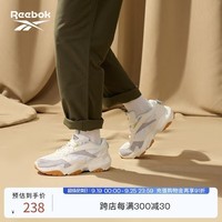 Reebok锐步官方男女FLUFFIPUFF黑武士贝果鞋运动休闲舒适老爹鞋 奶酪芝士-HQ5928 中国码:42(27cm),US:9