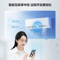 TCL家用空调挂机 1p1.5p匹2匹p3p匹可选 一级能效变频 家用卧室壁挂式空调 租房 JD以旧换新 大1.5匹 一级能效 WIFI智能控制