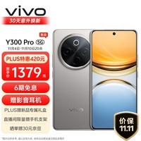 vivo Y300 Pro 8GB+128GB 钛色 6500mAh超薄蓝海电池 全等深微四曲屏 SGS五星抗摔认证 AI 拍照 手机