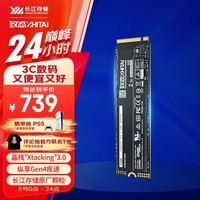 致态（ZhiTai）长江存储 2TB SSD固态硬盘 NVMe M.2接口 Ti600系列 (PCIe 4.0 产品)