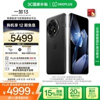 一加 13 24GB+1TB 黑曜秘境 国家补贴 高通骁龙®8至尊版 6000mAh 冰川电池 oppo智能AI游戏5G手机