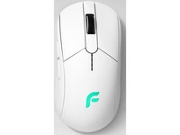 迪摩(DEARMO)FPW无线鼠标蓝牙鼠标三模游戏鼠标可宏编程可充电鼠标笔记本鼠标 幽灵白 16000DPI