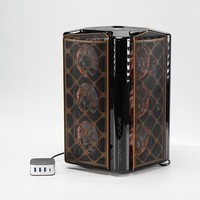 几何未来（GeometricFuture）Model2 The Ark 方舟 Mesh电脑机箱 黑金（支持MATX /ITX主板/360冷排/40显卡）