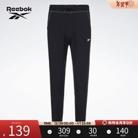 Reebok锐步官方女装PANTS休闲运动舒适潮流针织长裤 23RMS604W001 A/S