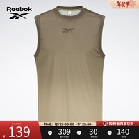 Reebok锐步官方男女同款时尚运动休闲宽松背心 23RMS427UGK0 L