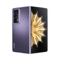 荣耀Magic V2 折叠屏 超轻薄设计 零风险调光护眼双屏 骁龙8Gen2领先版 16+256 绒紫色 5G AI智能手机